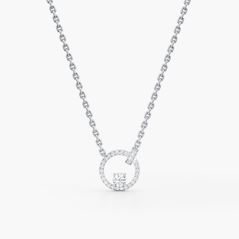 Diamond Pendulum Pendant