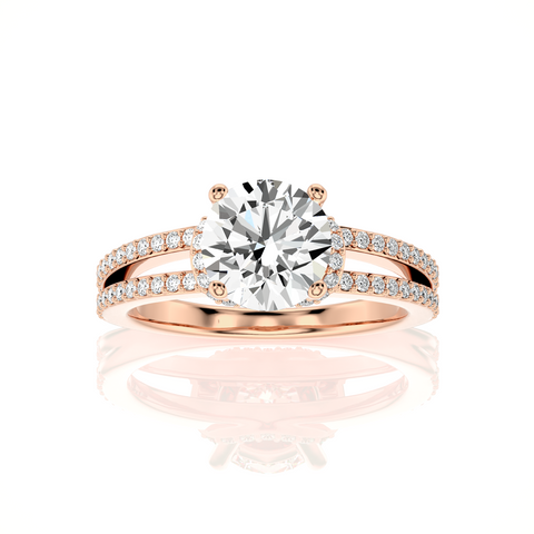 Glittery Bliss Diamond Engagement Ring