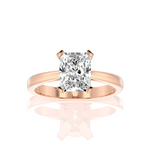Enchanted Enigma Radiant-Cut Solitaire Engagement Ring