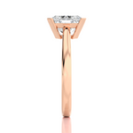 Enchanted Enigma Radiant-Cut Solitaire Engagement Ring