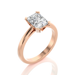 Enchanted Enigma Radiant-Cut Solitaire Engagement Ring