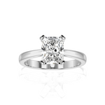 Enchanted Enigma Radiant-Cut Solitaire Engagement Ring