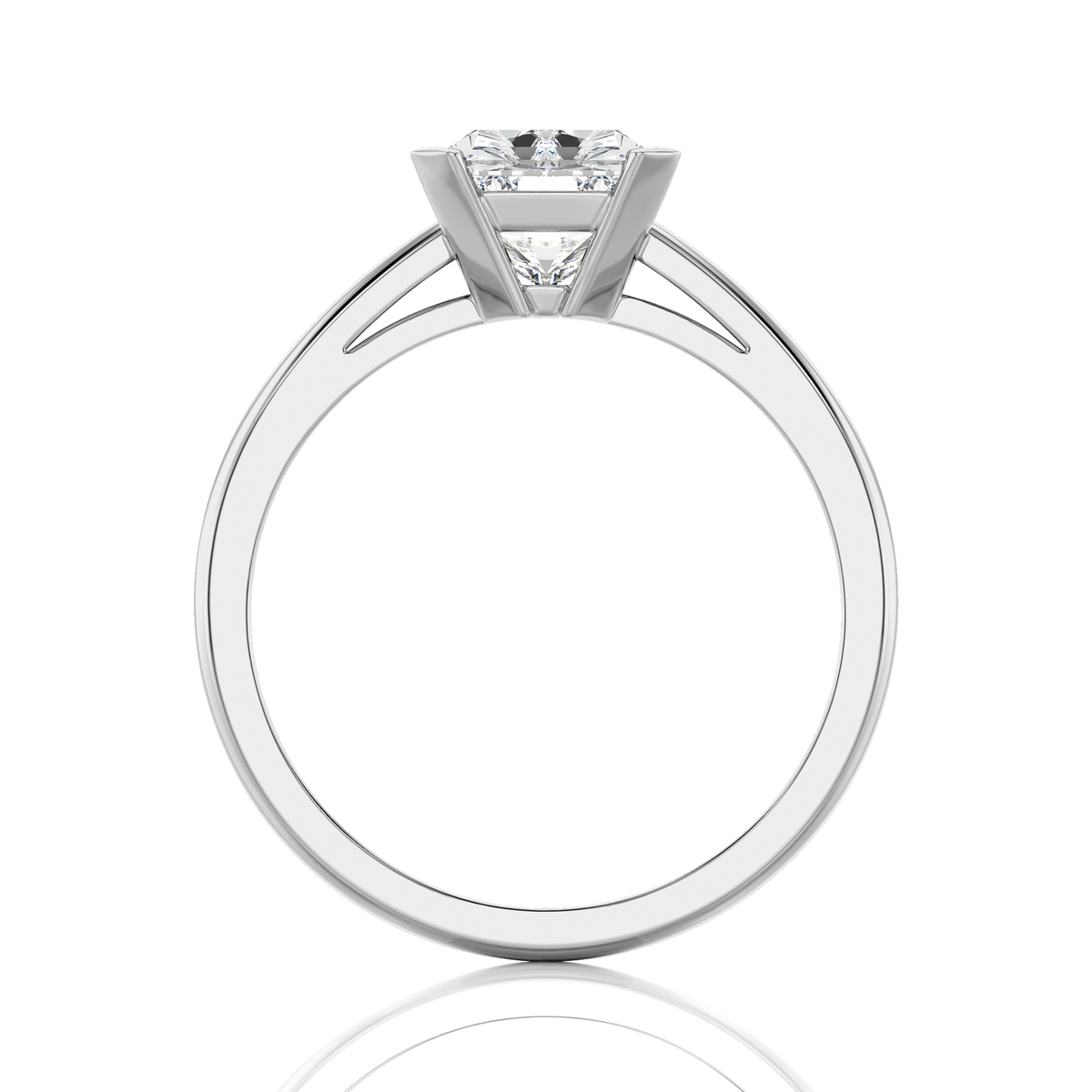 Enchanted Enigma Radiant-Cut Solitaire Engagement Ring
