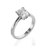 Enchanted Enigma Radiant-Cut Solitaire Engagement Ring