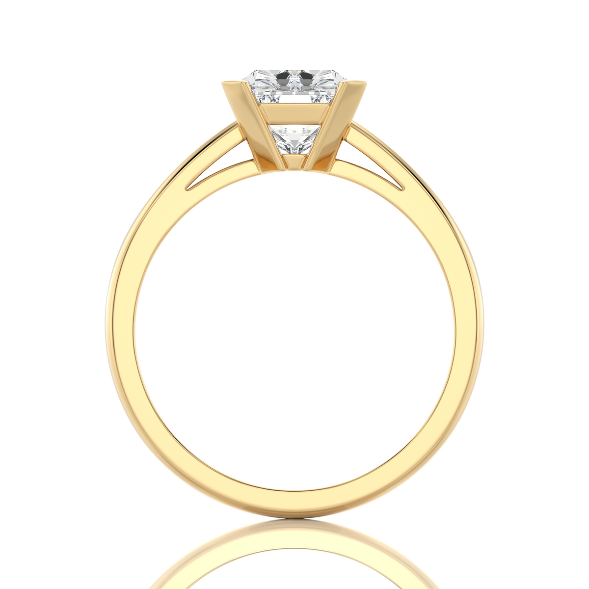 Enchanted Enigma Radiant-Cut Solitaire Engagement Ring