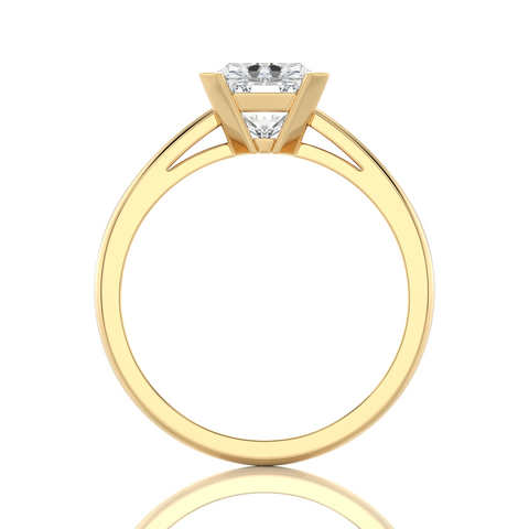 Enchanted Enigma Radiant-Cut Solitaire Engagement Ring