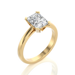 Enchanted Enigma Radiant-Cut Solitaire Engagement Ring