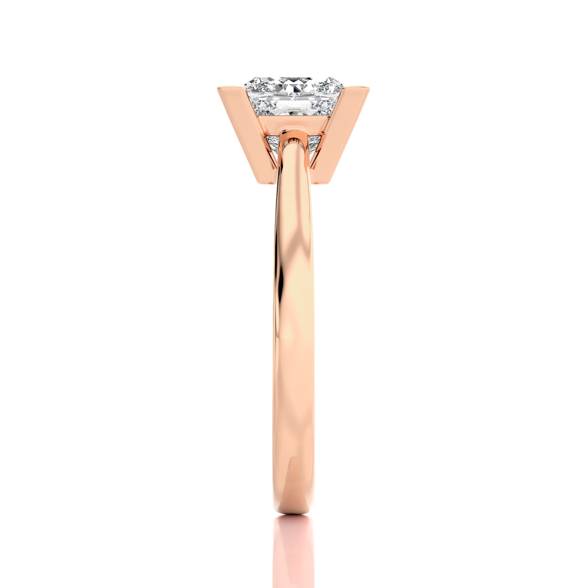 Enchanted Enigma Radiant-Cut Solitaire Engagement Ring