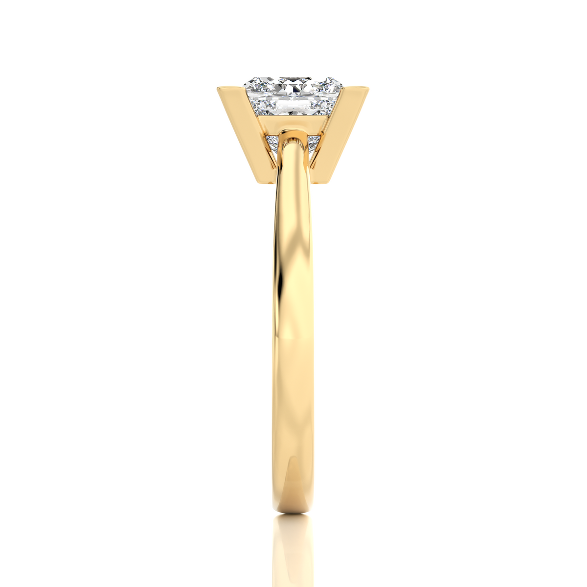 Enchanted Enigma Radiant-Cut Solitaire Engagement Ring