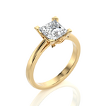 Enchanted Enigma Radiant-Cut Solitaire Engagement Ring