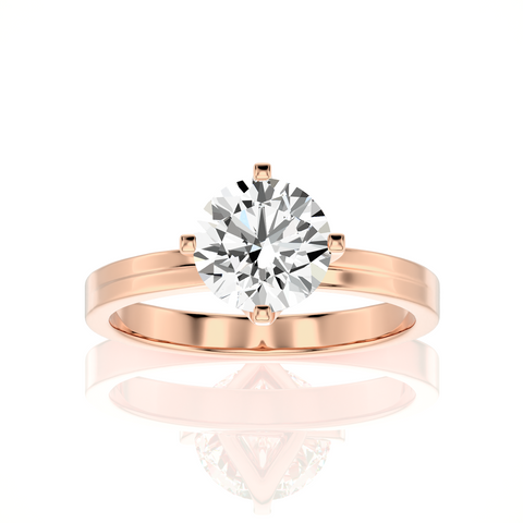 Dazzling Delight Solitaire Engagement Ring