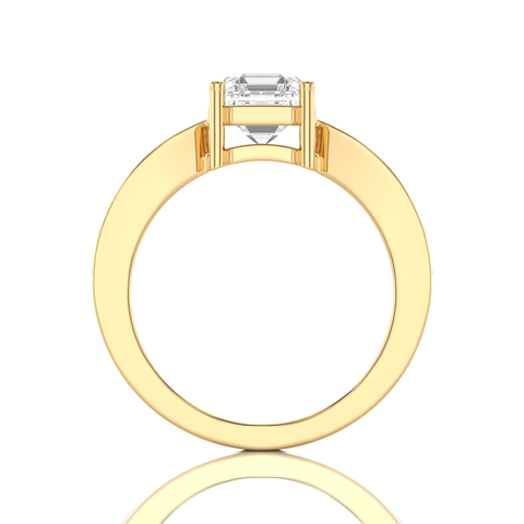 Soulful Splendor Pave Diamond Engagement Ring
