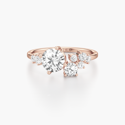 Conjoined Harmony Diamond Ring