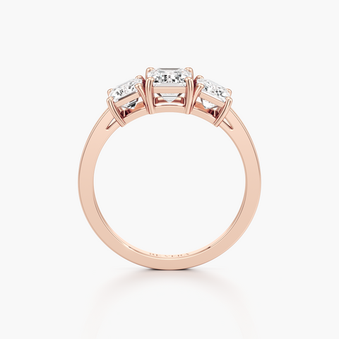 Majestic Triad Diamond Ring