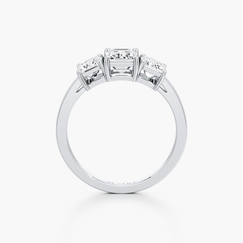 Majestic Triad Diamond Ring