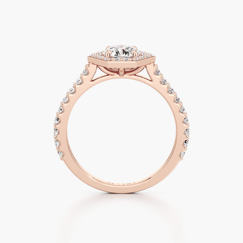 Hexa Crown Diamond Ring