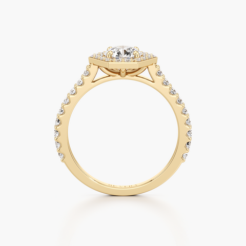 Hexa Crown Diamond Ring