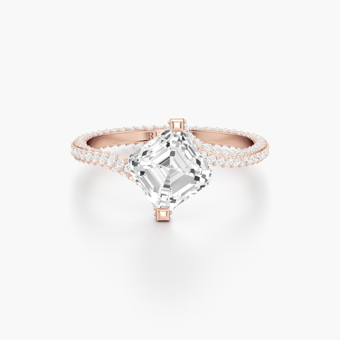 Entwined Nirvana Diamond Ring