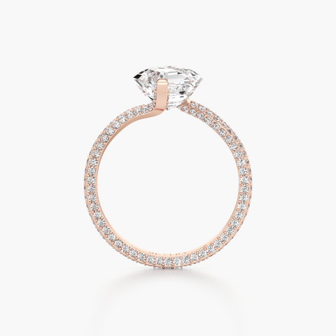 Entwined Nirvana Diamond Ring