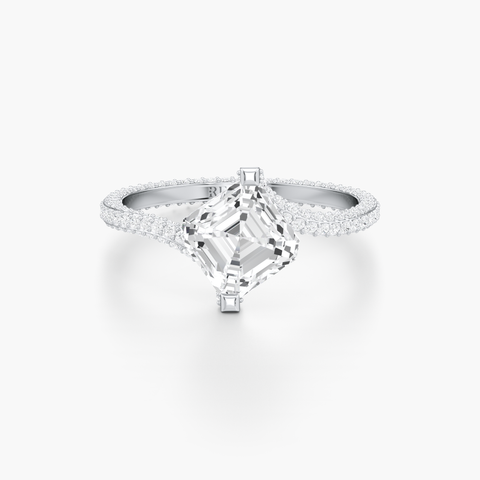 Entwined Nirvana Diamond Ring