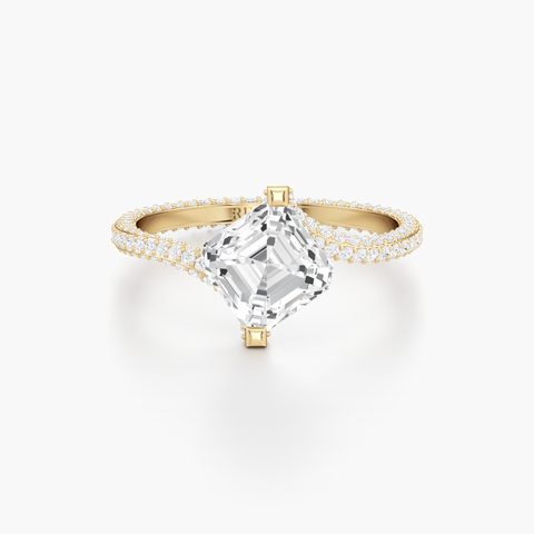 Entwined Nirvana Diamond Ring