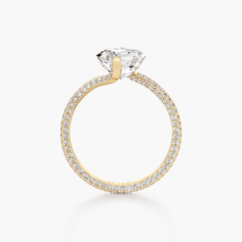 Entwined Nirvana Diamond Ring