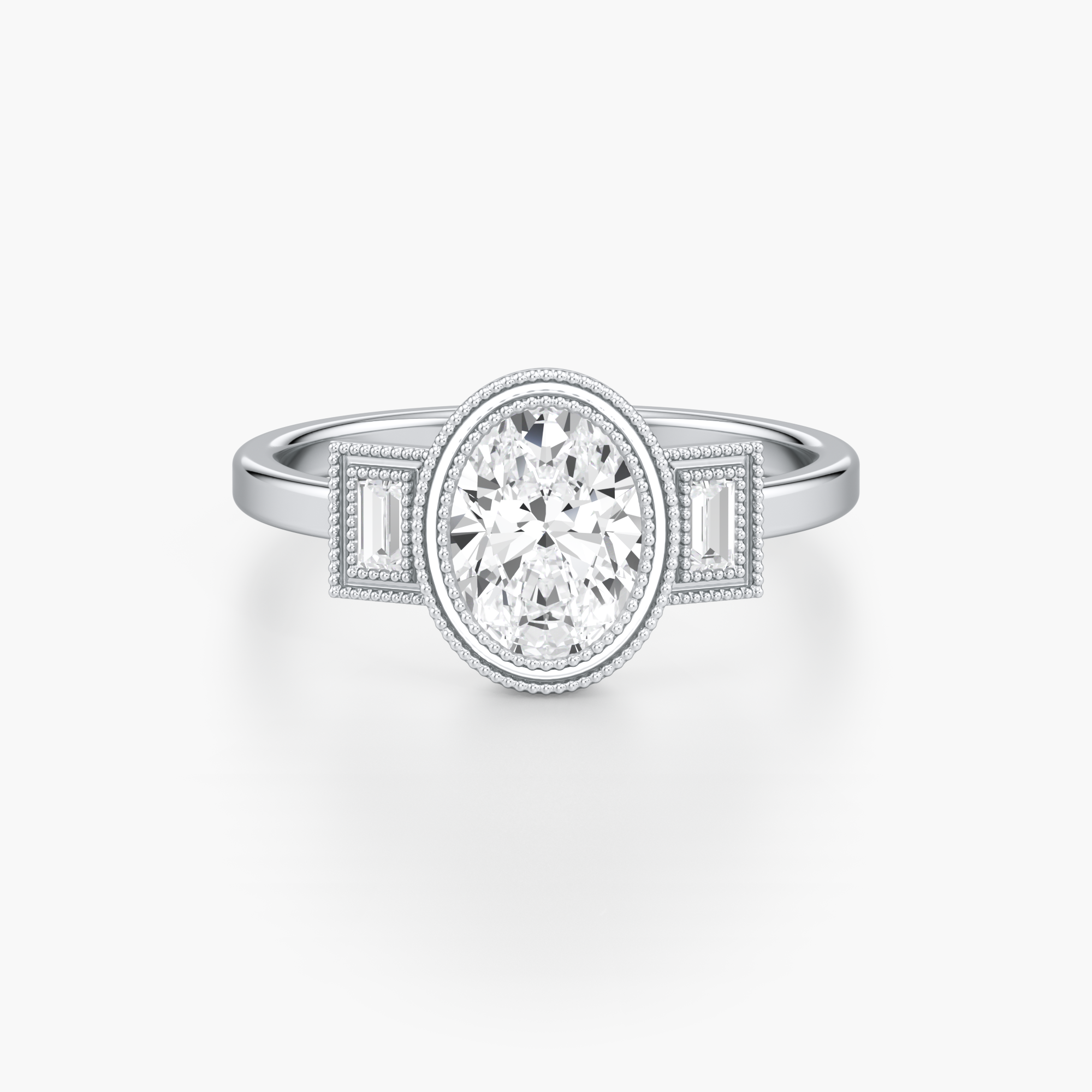 Vintage Reflection Diamond Ring