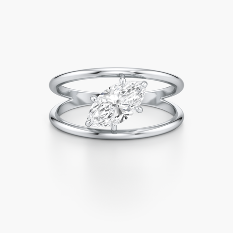 Splice Connection Diamond Ring