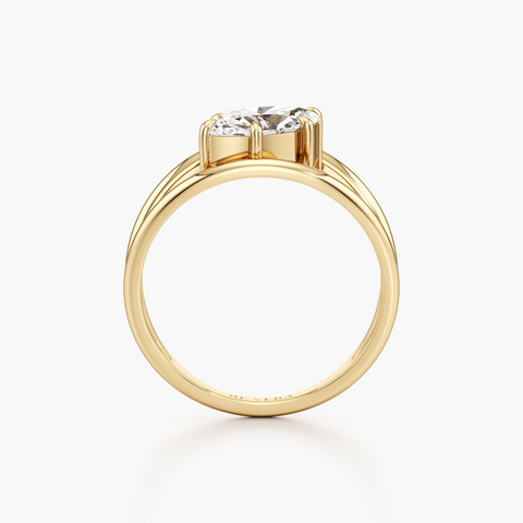 Splice Connection Diamond Ring
