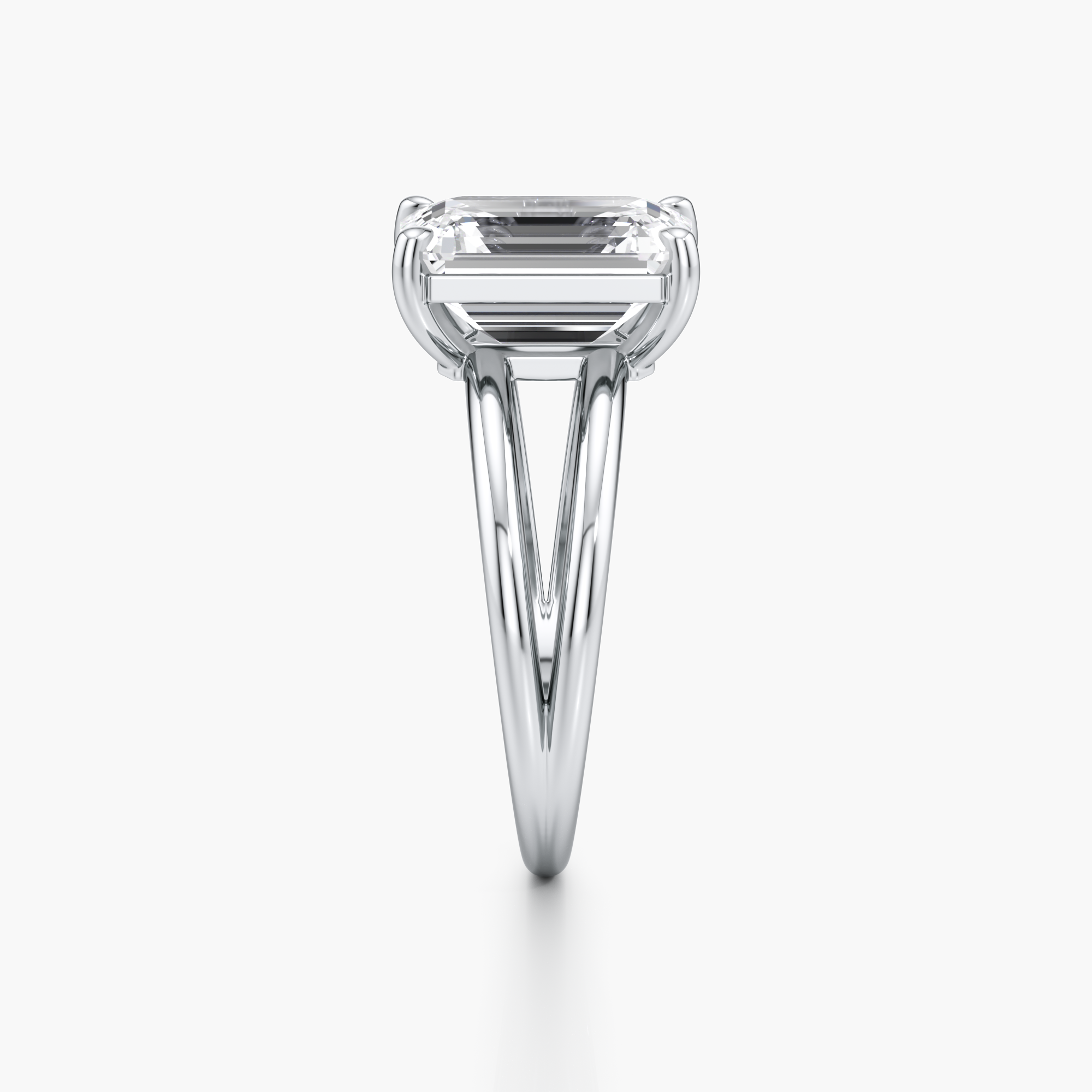 Double Loop Diamond Ring