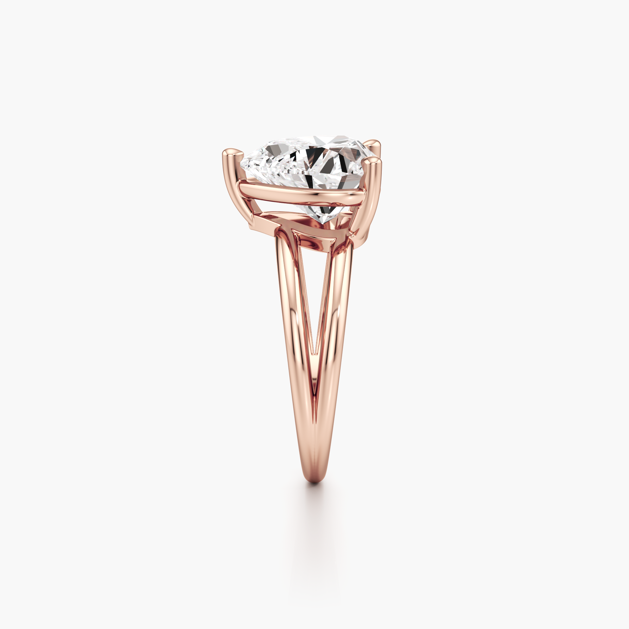 Double Loop Diamond Ring