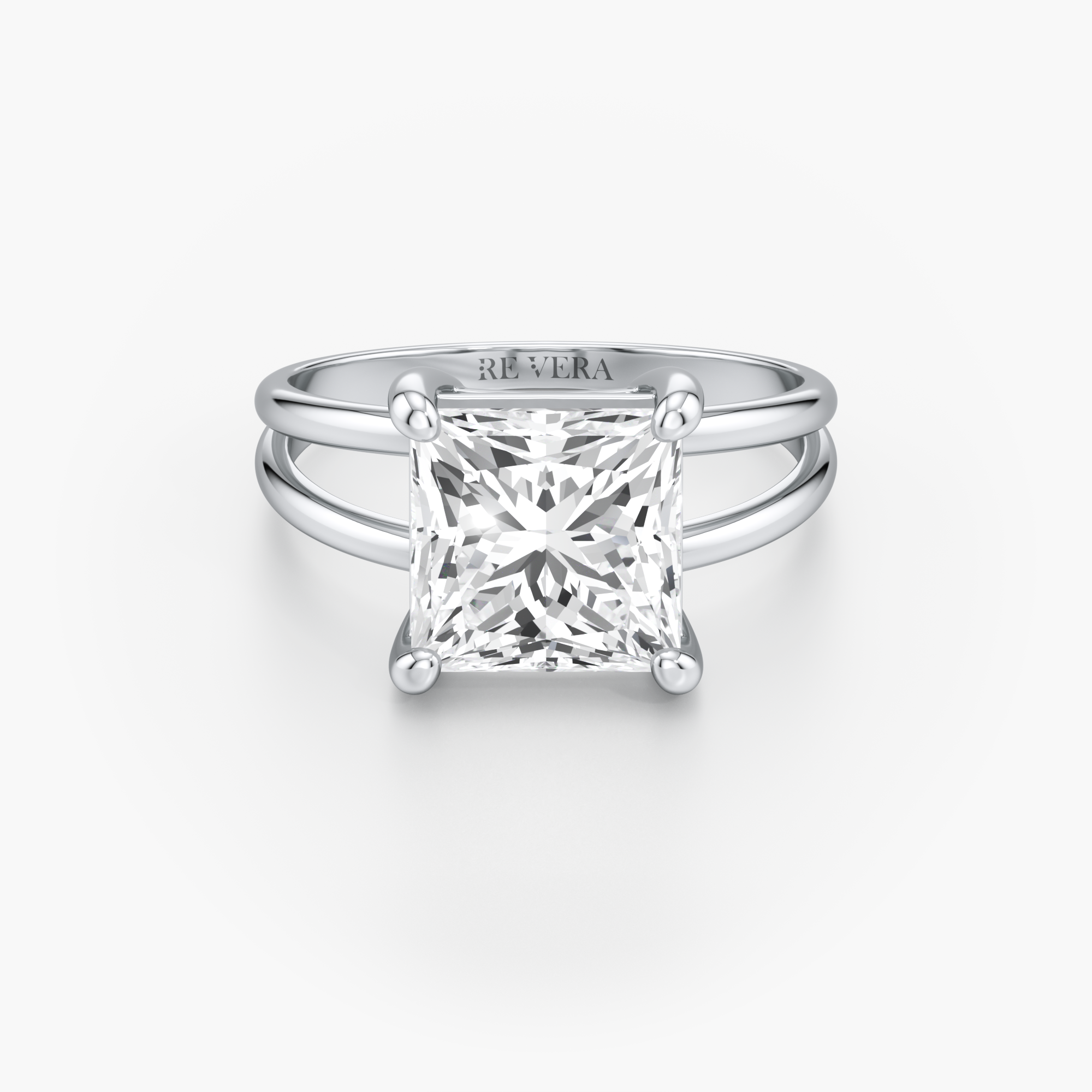 Double Loop Diamond Ring