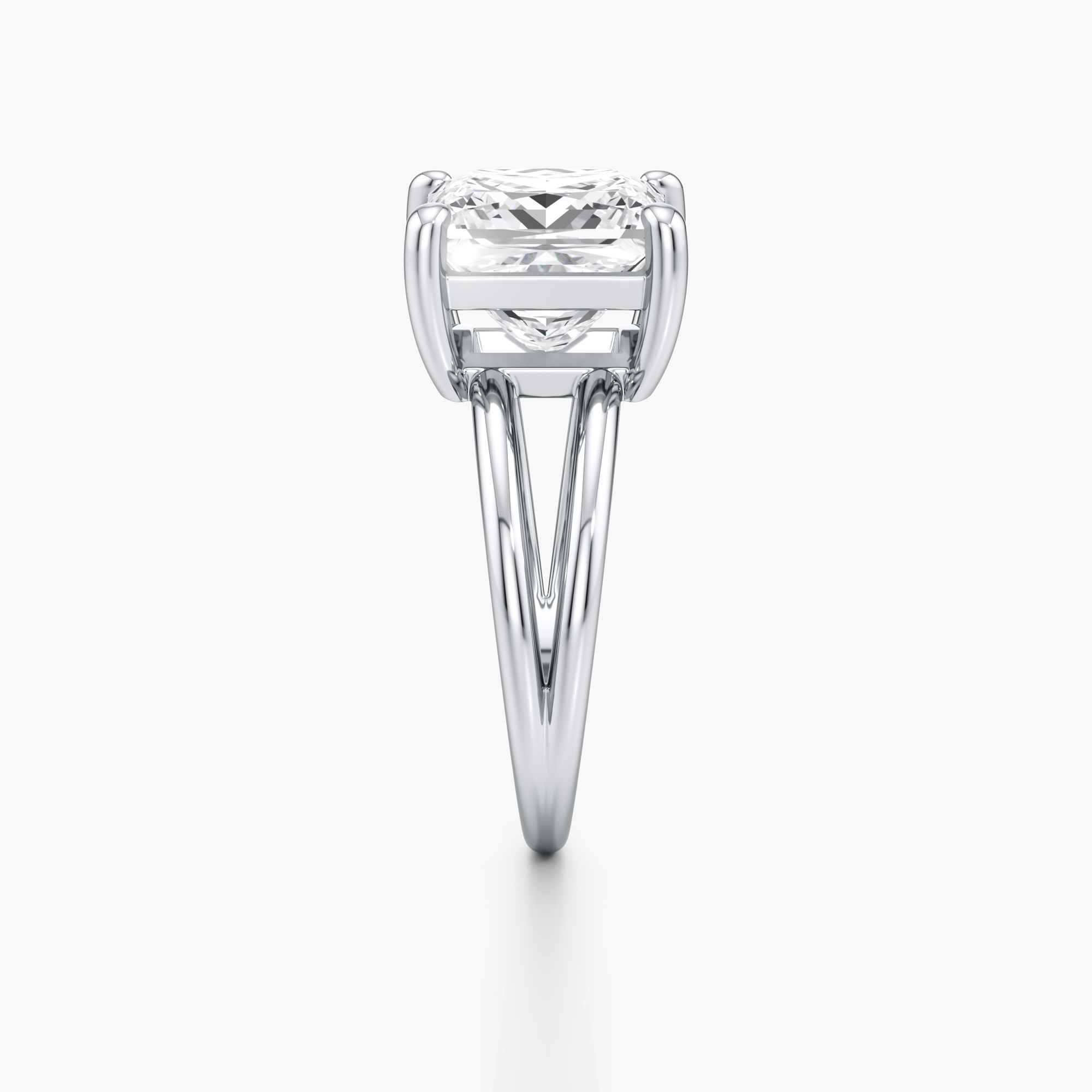 Double Loop Diamond Ring