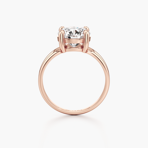 Double Loop Diamond Ring