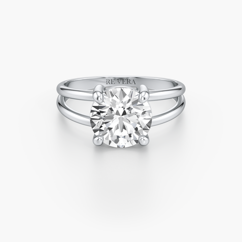 Double Loop Diamond Ring