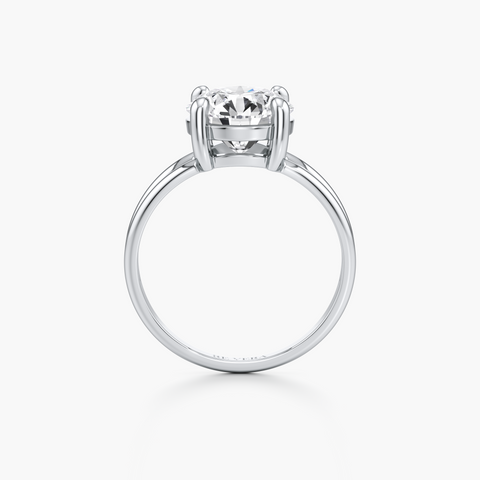 Double Loop Diamond Ring