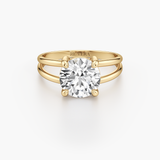 Double Loop Diamond Ring