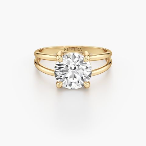 Double Loop Diamond Ring