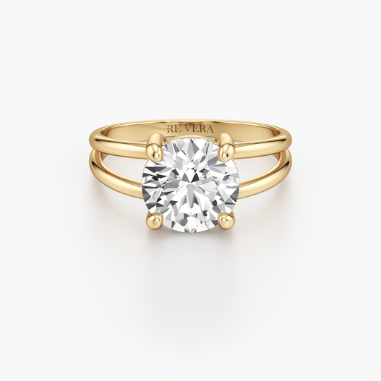 Double Loop Diamond Ring