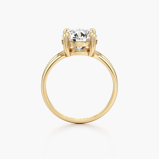 Double Loop Diamond Ring