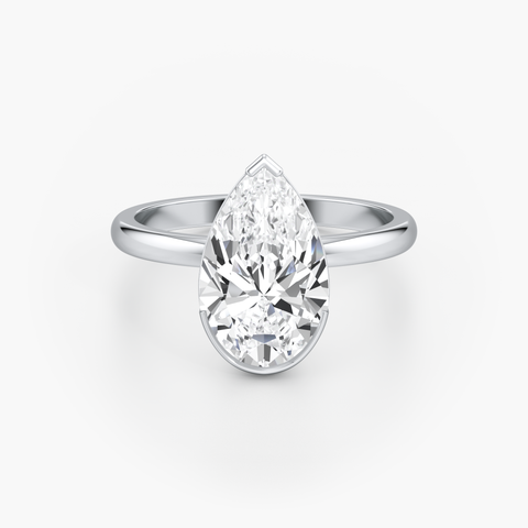 Solemn Solitaire Diamond Ring