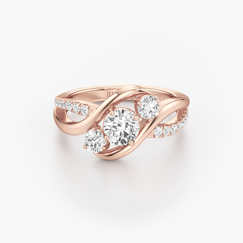 Rising Romance Diamond Ring