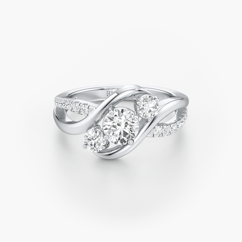 Rising Romance Diamond Ring