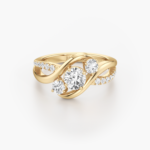 Rising Romance Diamond Ring